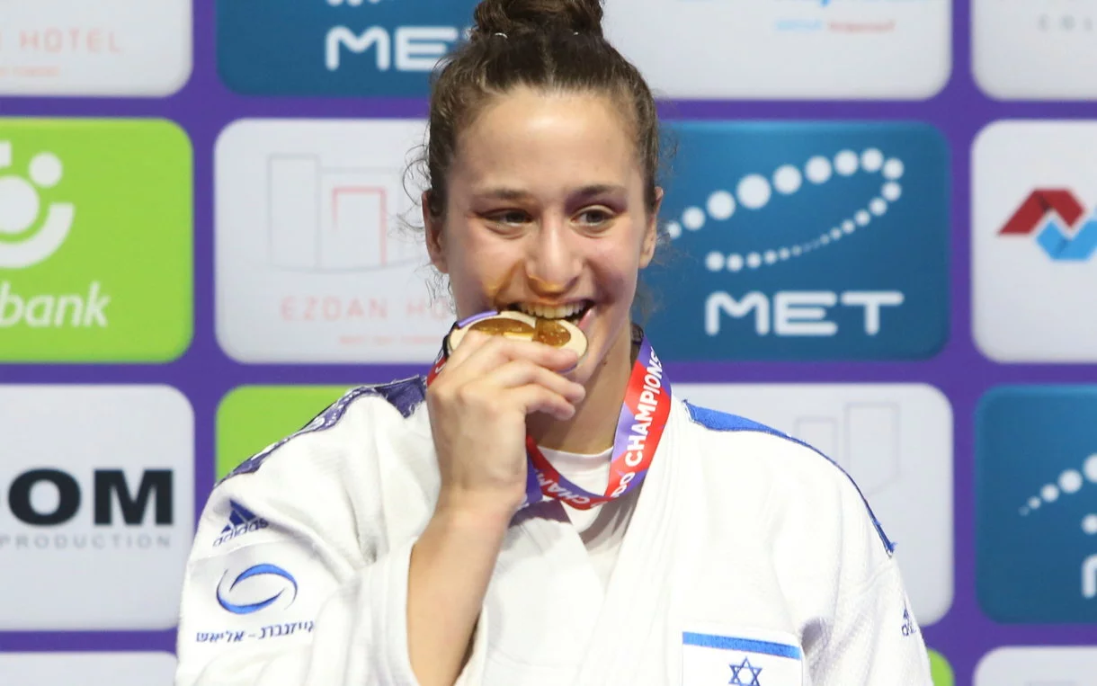 La israelí Inbar Lanir gana el oro en el Campeonato Mundial de Judo de Qatar