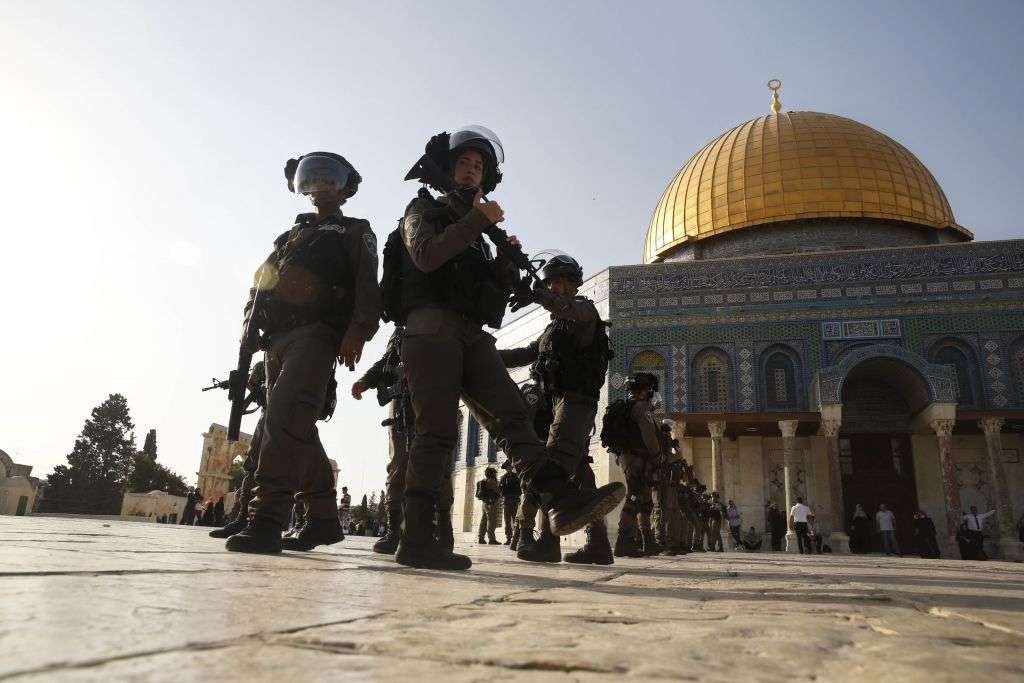 Fuerzas israelíes se preparan para el “día de furia” islámico del viernes