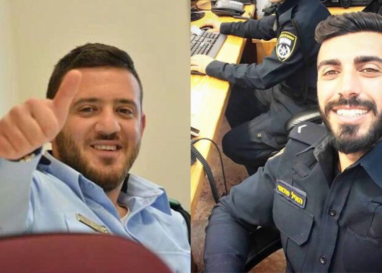 Haiel Sitawe y Kamil Shnaan, los dos policías asesinados por terroristas musulmanes en el Monte del Templo