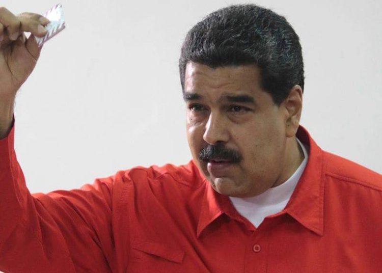EE.UU impuso sanciones financieras Nicolás Maduro