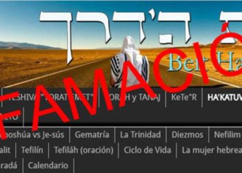 Página web Mesiánica difama al pueblo judío