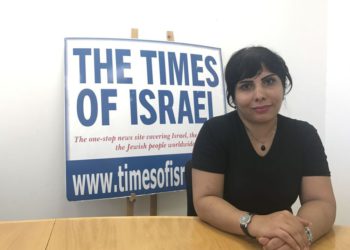 Neda Amin, la blogger iraní agradeció a Israel por salvar su vida