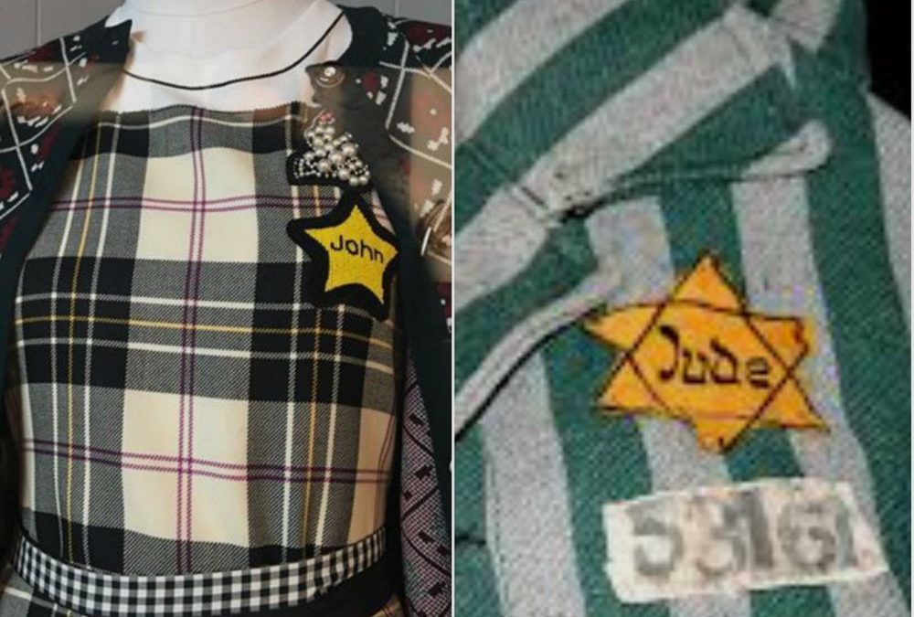 Polémica por un vestido similar a las ropas del holocausto