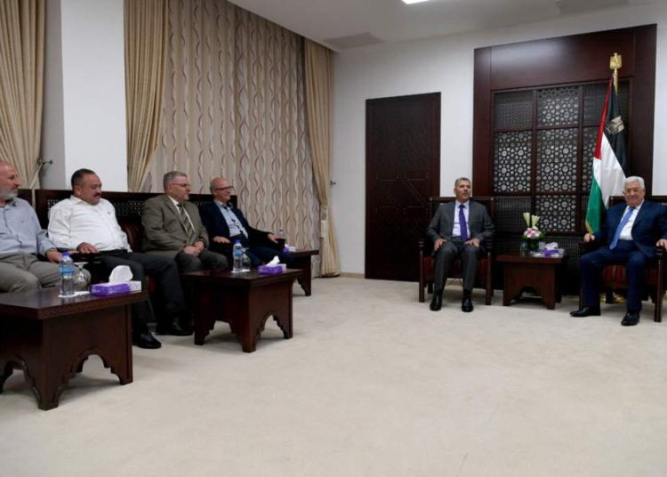 Abbas celebra conversaciones de reconciliación con Hamas en Ramallah