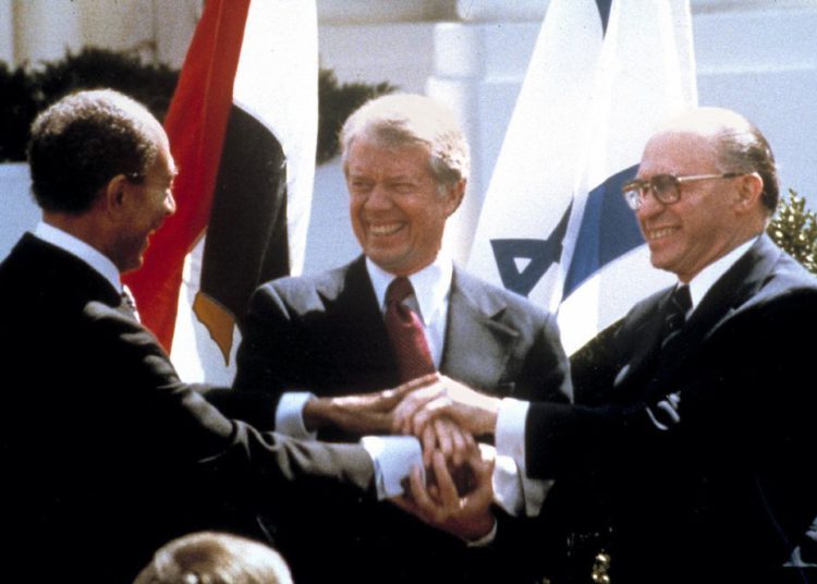 Efemérides Egipto e Israel firman los Acuerdos de Camp David