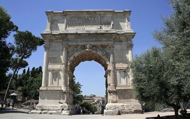 El Arco de Tito. (Wikimedia commons / Cassius Ahenobarbus)