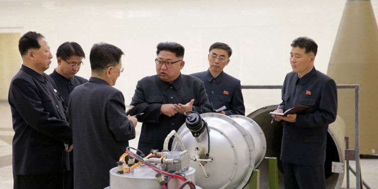 Bbomba de hidrógeno - Corea del Norte