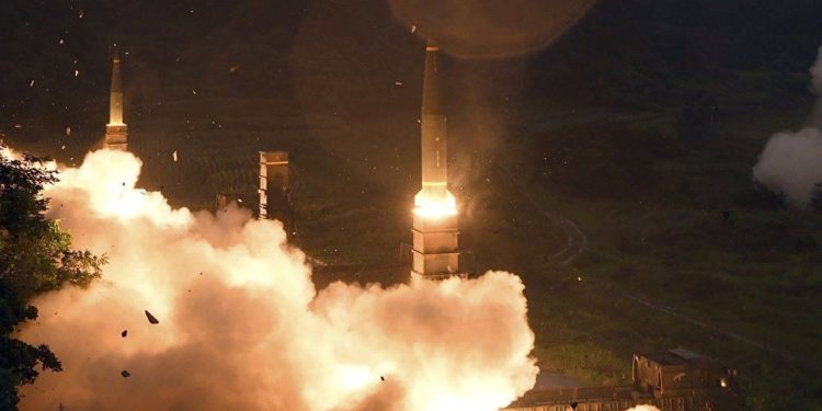 Corea del Sur ensayó disparos contra el sitio de pruebas nucleares de Corea del Norte