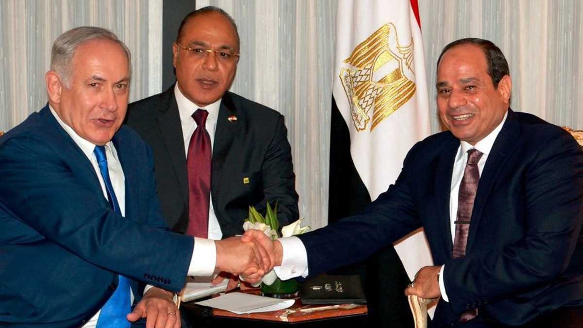 Netanyahu se reúne con Sissi en Egipto en las primeras conversaciones públicas