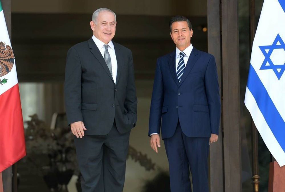 Netanyahu concluyó su viaje a Latinoamérica en México