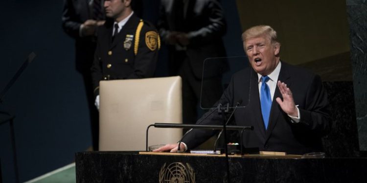 Donald Trump, ante la ONU: "No tendremos otra opción que destruir totalmente a Corea del Norte”