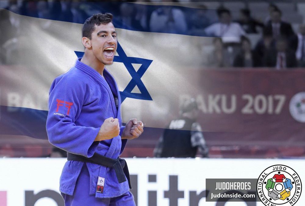 Judoka israelí gana la medalla de oro