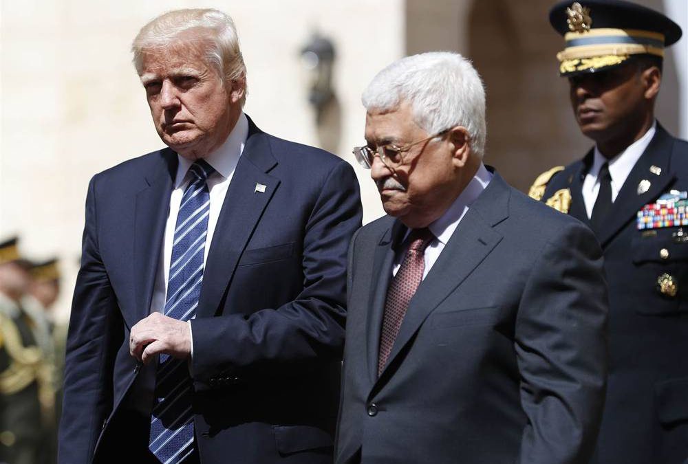 Trump y Abbas