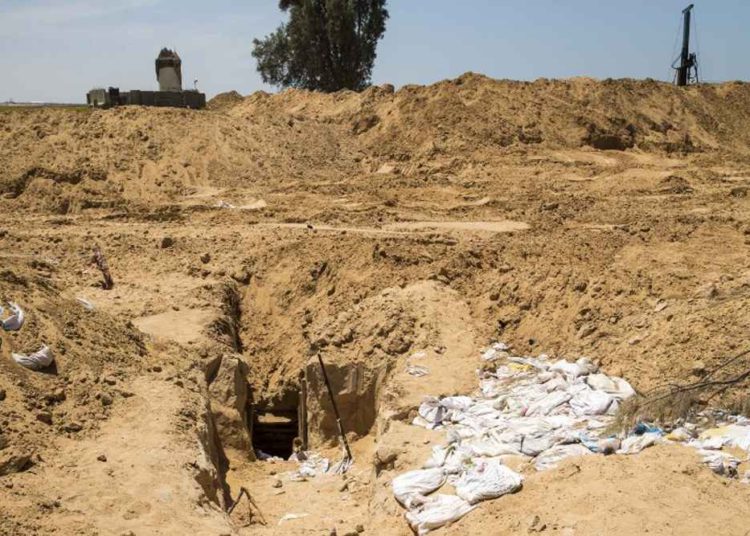 Túnel del terror de Hamas