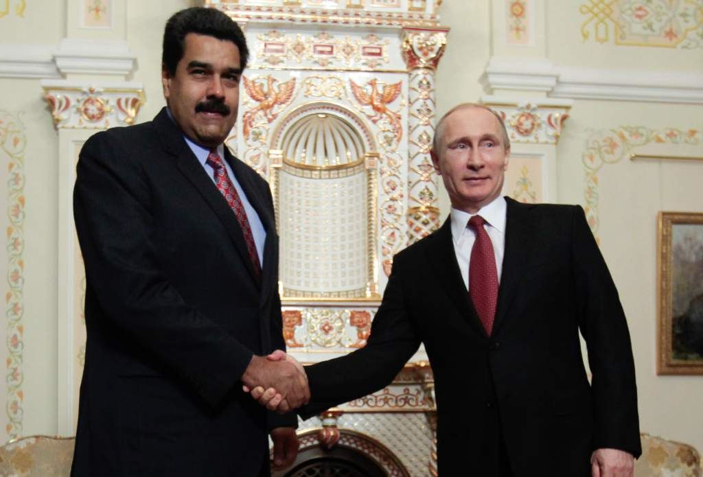 Nicolás Maduro y Vladimir Putin (AFP)