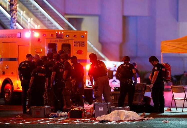 Masacre en las Vegas, Más de 50 muertos y 200 heridos