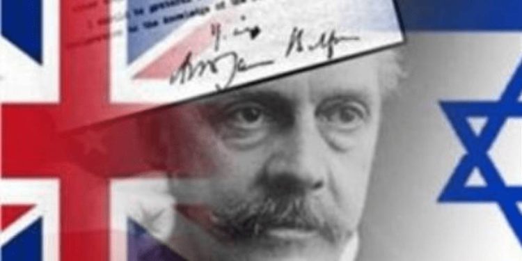 Efemérides: Se cumplen 100 años de la firma de la Declaración Balfour