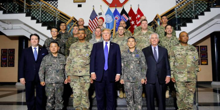 Donald Trump: “EE.UU está listo para usar toda su capacidad militar contra Corea del Norte”