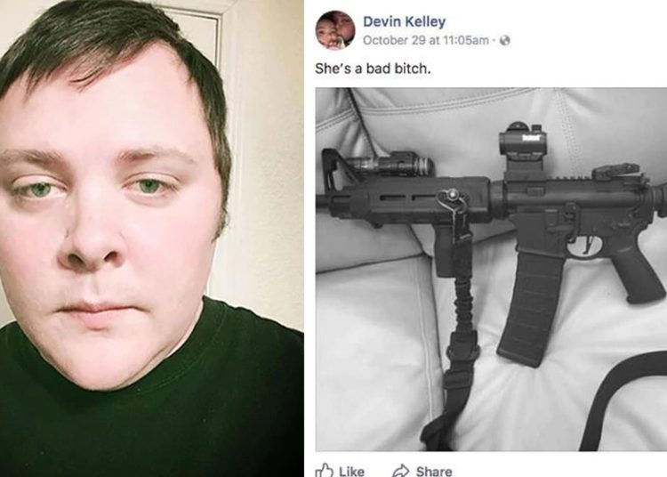 El arma que utilizó Devin Kelley, el asesino de Texas