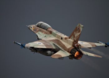 Ilustrativo: despega un F-16 de la Fuerza Aérea de Israel. (Ofer Zidon / Flash90)