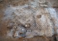 Donde los Macabeos derrocaron la idolatría, se descubrió un mosaico cristiano
