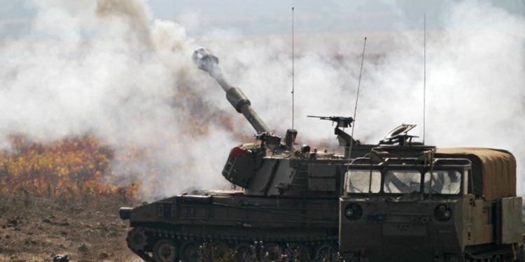 Por segunda vez tanque de las FDI realiza disparo de advertencia a las fuerzas sirias