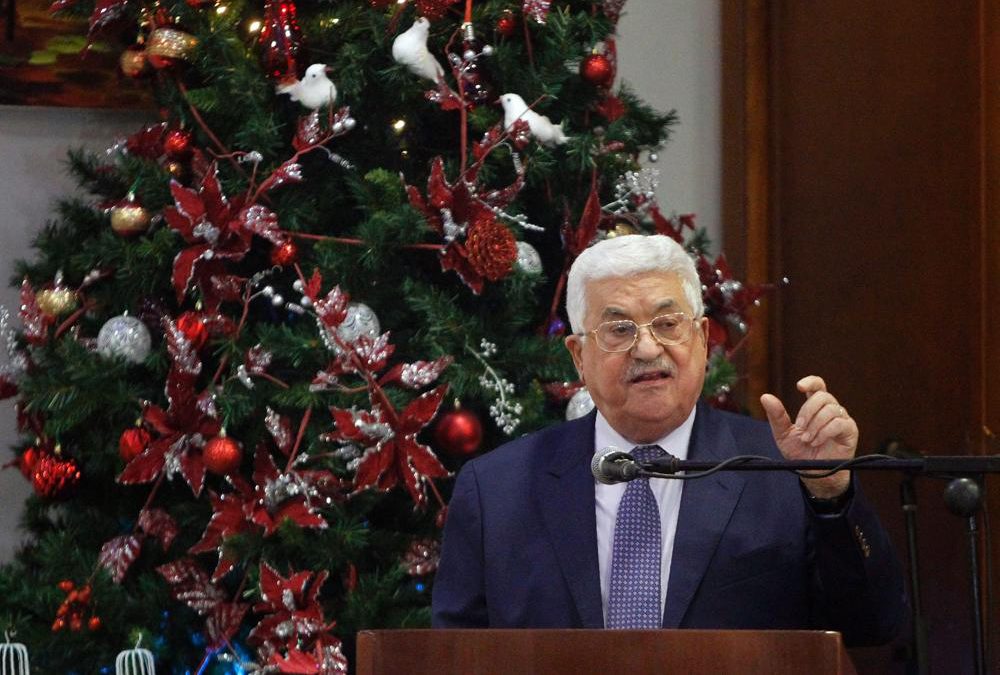 Abbas a los cristianos por Navidad: “Jesús representa a todos los palestinos”