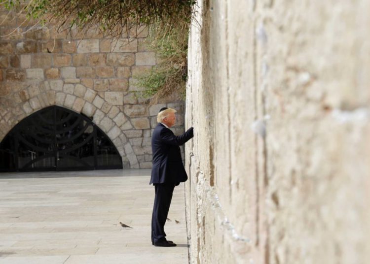 EE.UU: “no podemos imaginar que el Muro Occidental no sea parte de Israel”