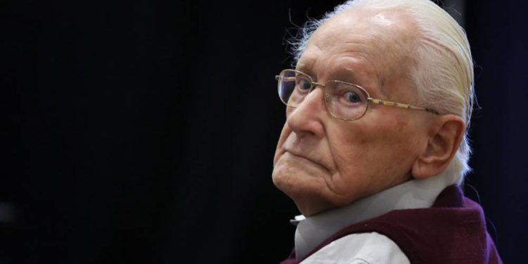 El “Contador de Auschwitz” de 96 años pierde apelación: irá a la carcel