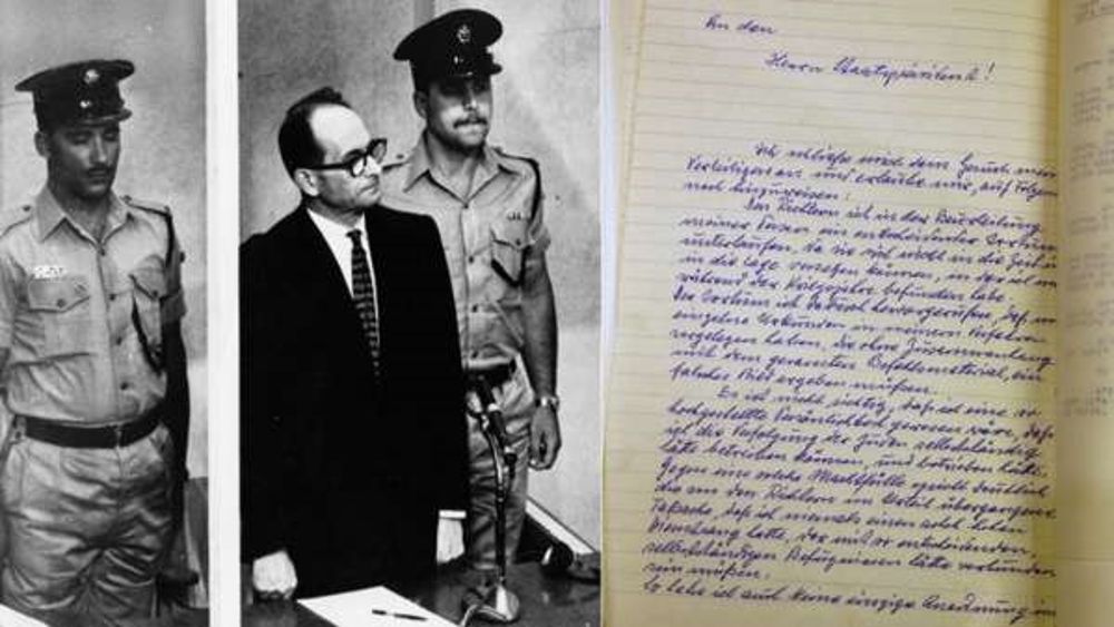 Carta del genocida Adolf Eichmann a Israel traducida al español