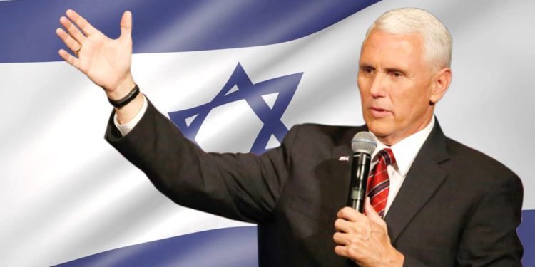 Mike Pence promete apoyar a Israel en su lucha contra Irán