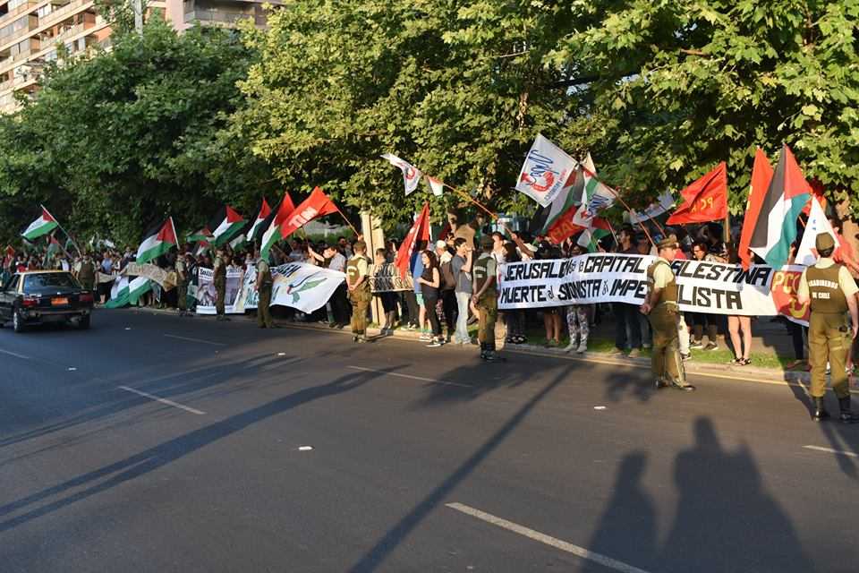 Federación Palestina de Chile: “muerte al sionista”