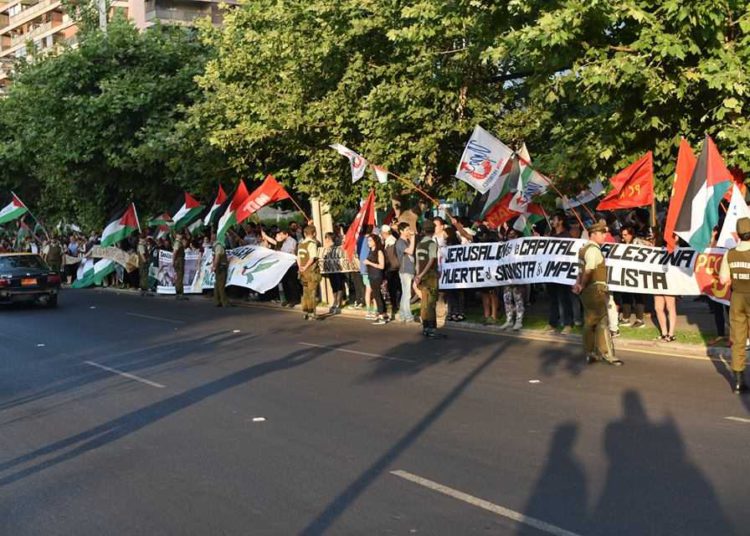 Federación Palestina de Chile: “muerte al sionista”