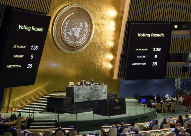 Texto completo de la resolución de la ONU que rechaza el reconocimiento de Jerusalém
