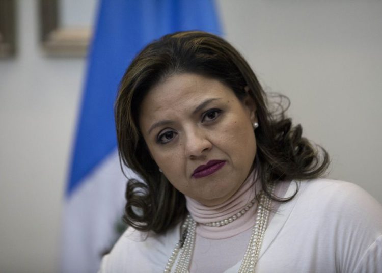 Sandra Jovel Ministra de Exteriores de Guatemala defendió traslado de embajada a Jerusalém