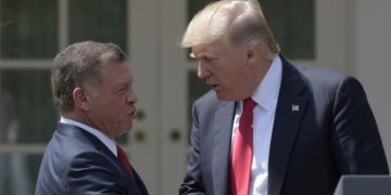 Trump también comunicó a Jordania su "intención" de trasladar a la embajada