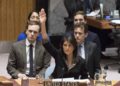 EE.UU bloqueó declaración de la ONU "en defensa de los pacíficos manifestantes palestinos"