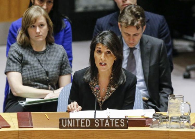Nikki Haley: “Abbas no tiene la valentía necesaria para un acuerdo de paz” - Siria