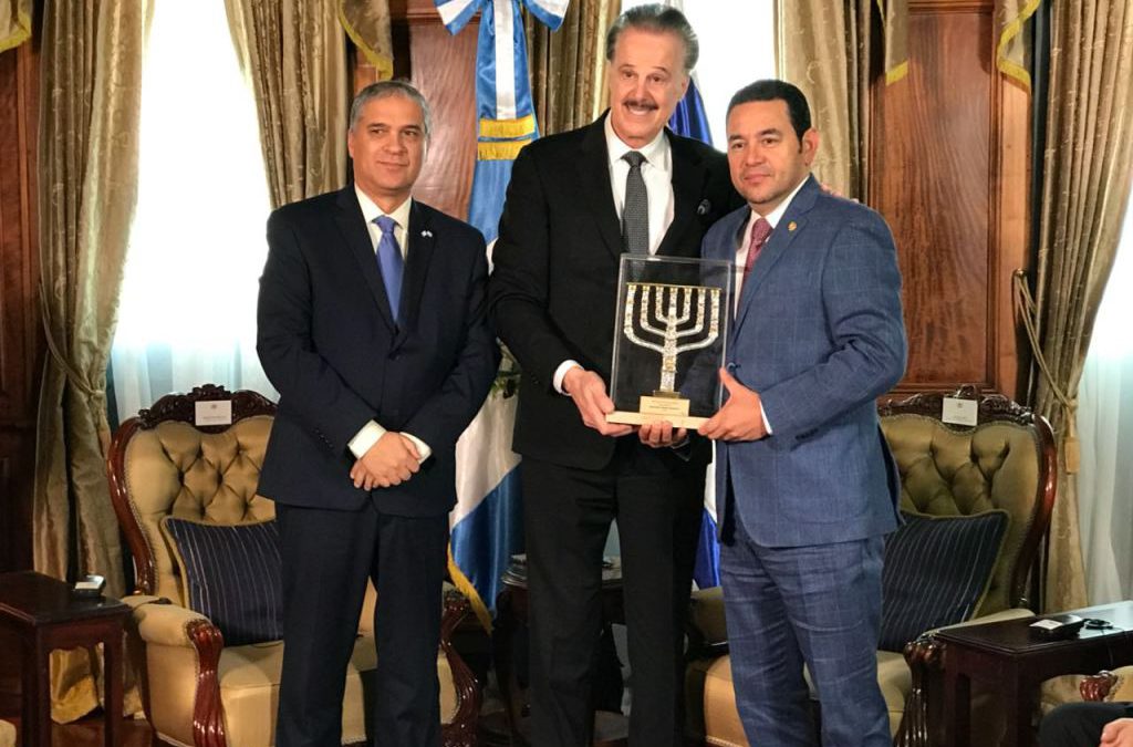 Israel reconoce al presidente de Guatemala, Jimmy Morales como un “amigo de Sion”
