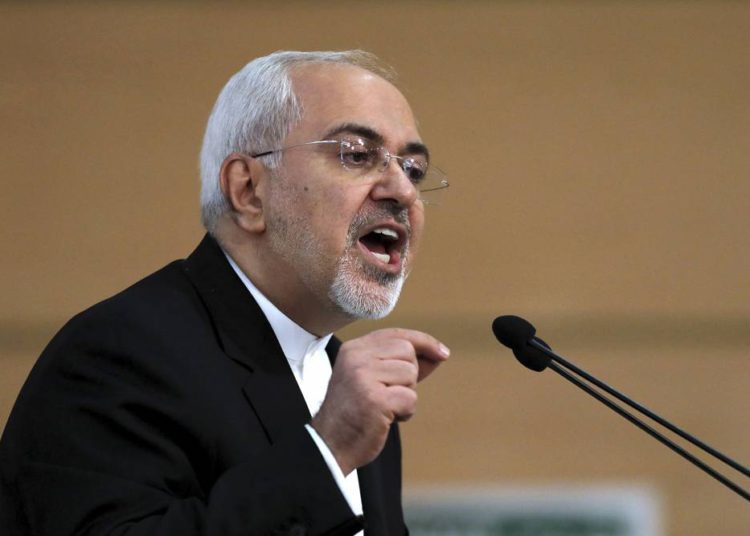 Zarif asegura que Israel probó un “misil nuclear dirigido a Irán”