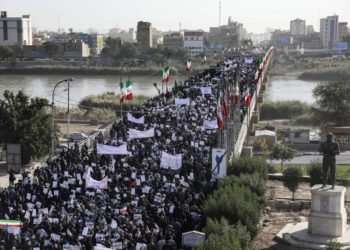 Tras 6 días de protestas opositoras y 21 muertos, Irán organizó marcha “contra la violencia” al grito de “¡muerte a Israel!”