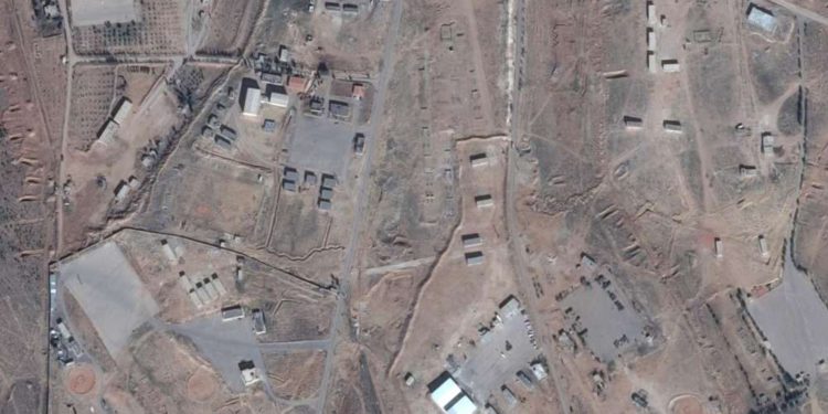 Imagen satelital muestra una nueva base militar iraní en Siria