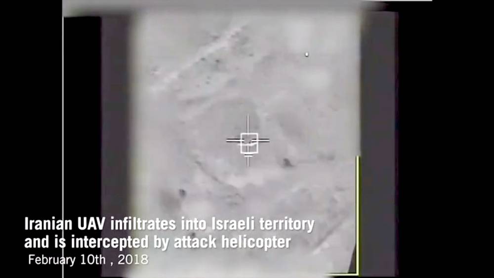 Israel derriba dron iraní