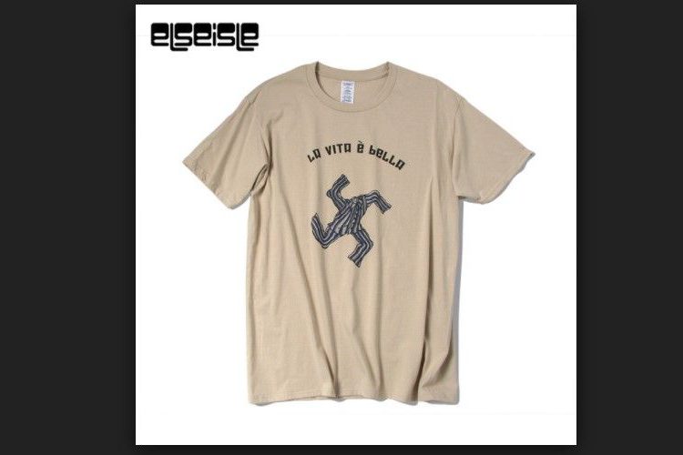 AliExpress retira camiseta "La Vida es Bella" que llevaba una esvástica