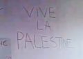 Graffiti contra Israel en oficina de grupo estudiantil judío de París - Antisemita
