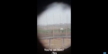 FDI investigará sobre video de las tropas animando a francotirador a disparar palestino cerca de la valla de Gaza