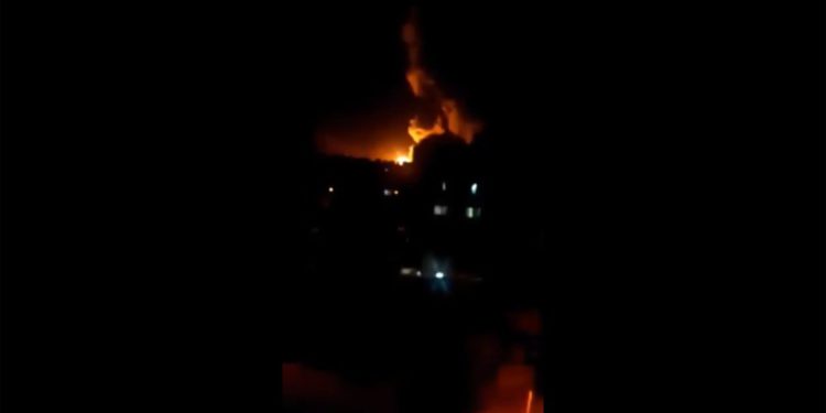 Grandes explosiones en Damasco