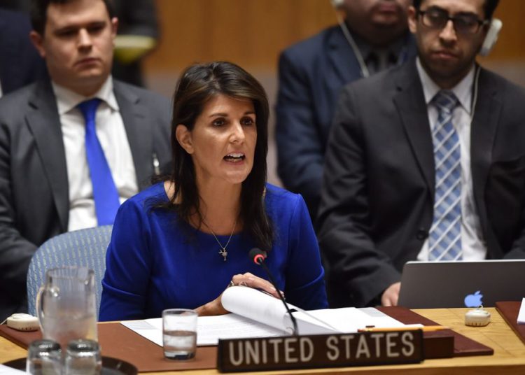 Haley en la ONU: si Assad vuelve a usar armas químicas - EE.UU está “armado y listo”