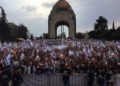 Miles de evangélicos marcharon en apoyo a Israel en México