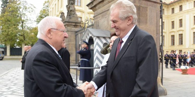 PResidente de República Checa dice que trasladará su embajada a Jerusalem